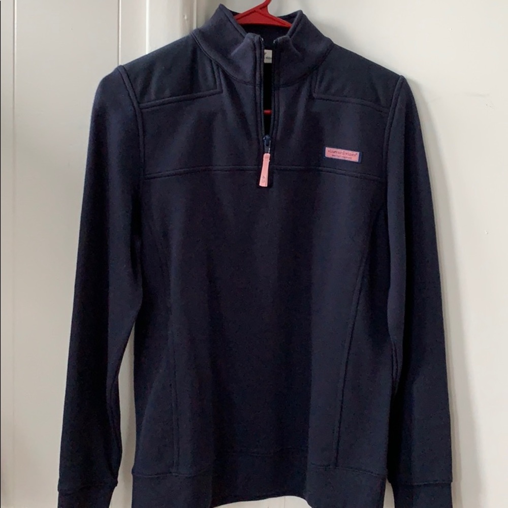 Navy Vineyard Vines Sherpa! Only $30